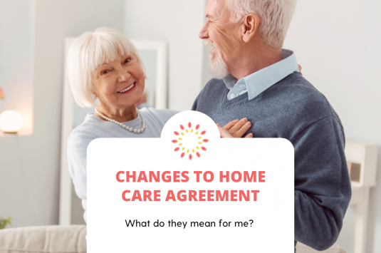 Changes to Home Care Agreement